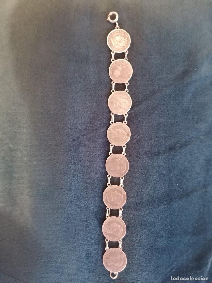Joyeria: Antigua pulsera plata - Foto 3
