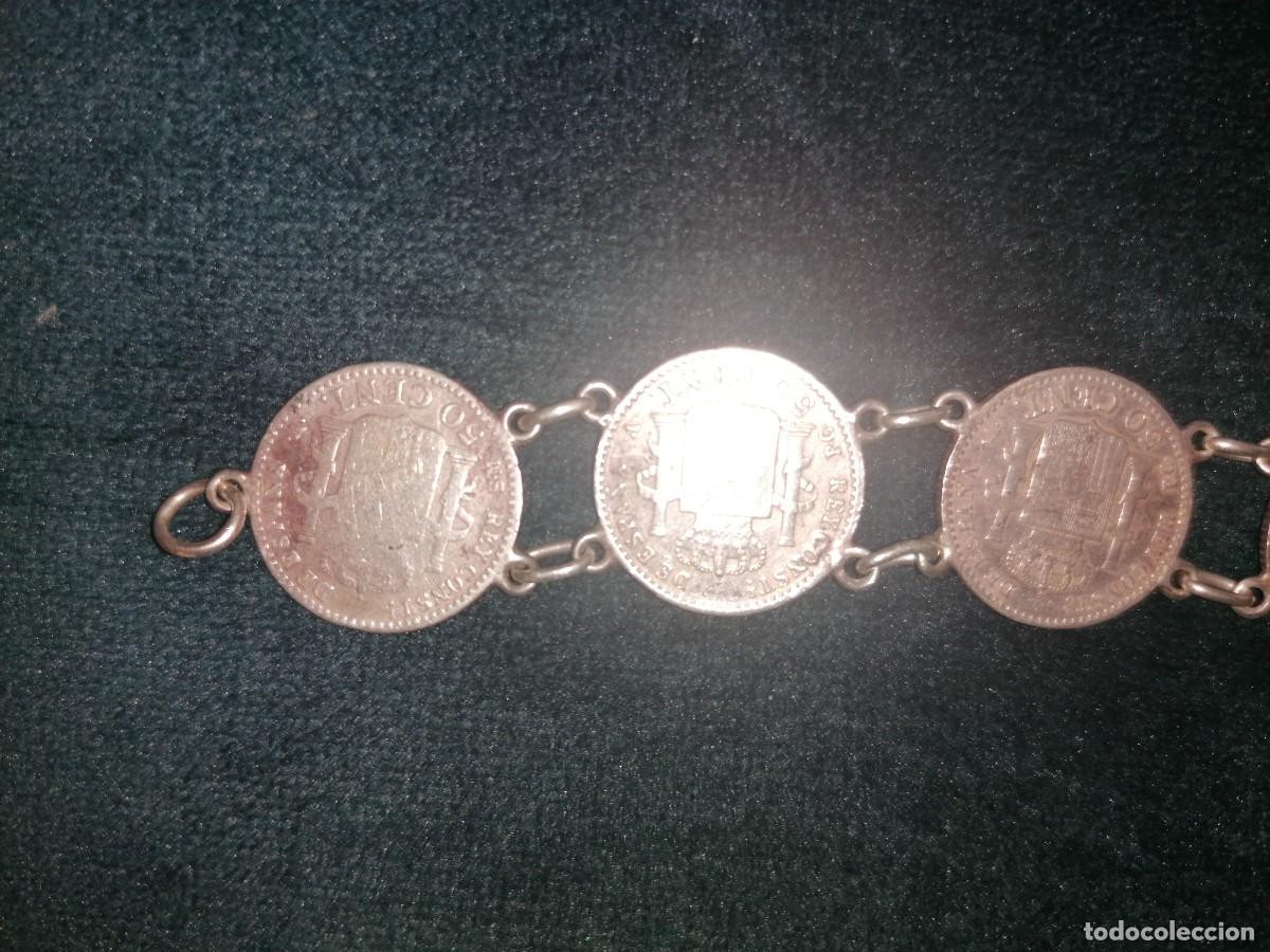 Joyeria: Antigua pulsera plata - Foto 8