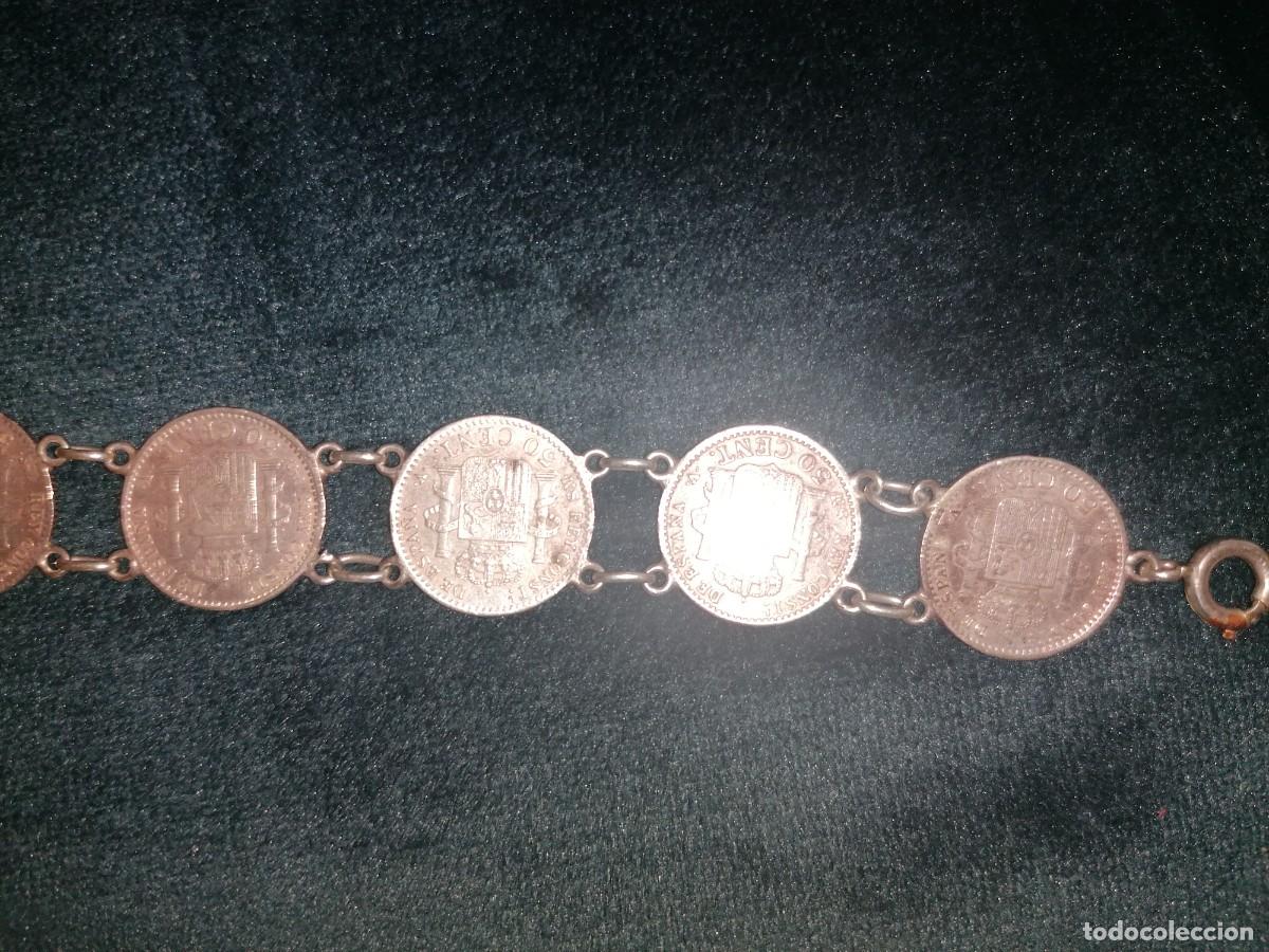 Joyeria: Antigua pulsera plata - Foto 9