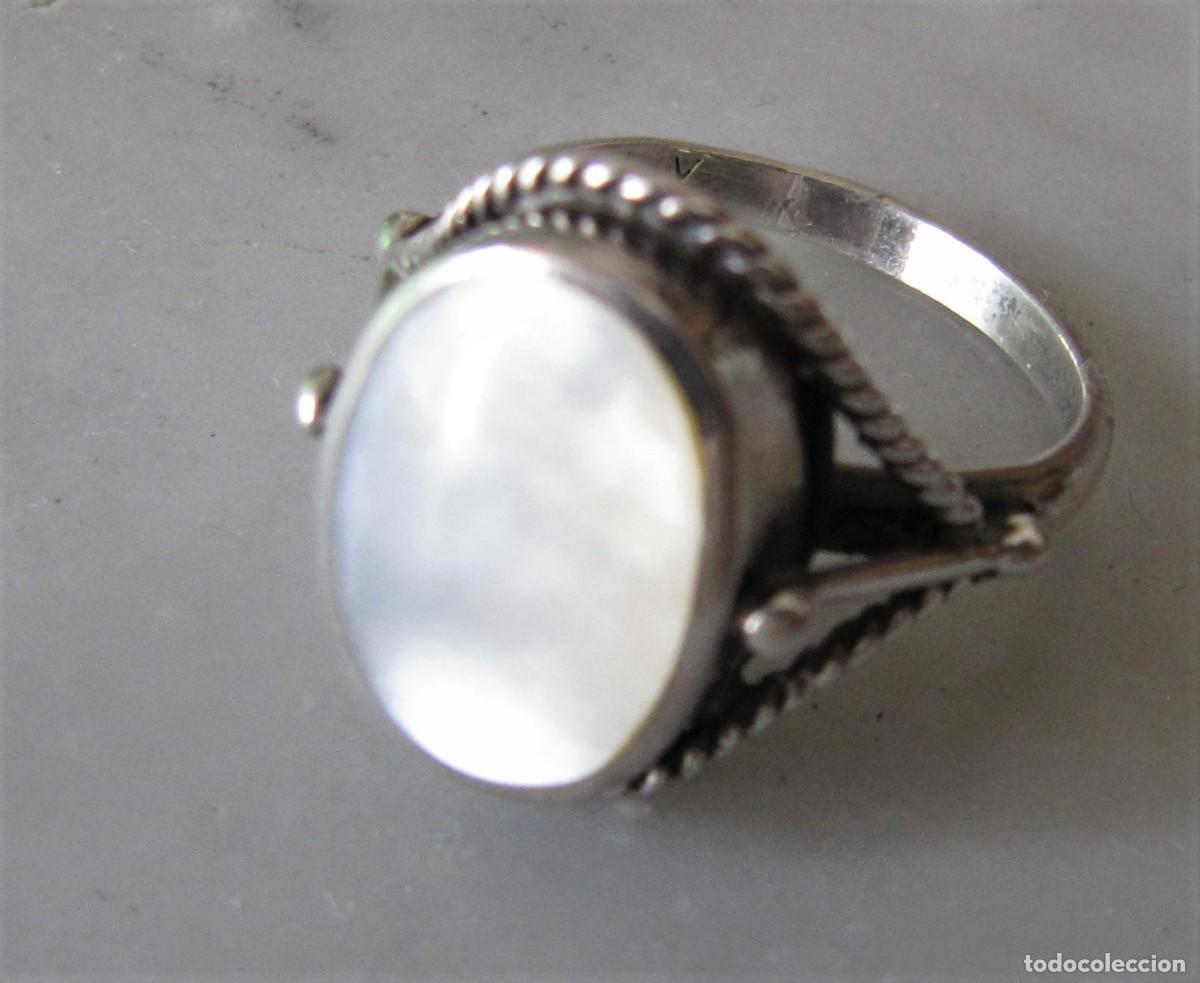 Joyeria: anillo plata 925 madreperla - Foto 2