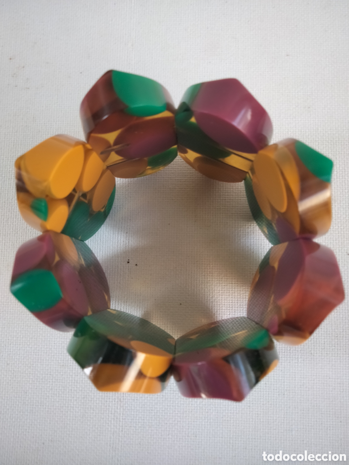 Joyeria: Gran pulsera de dise&ntilde;o en PVC - Foto 3