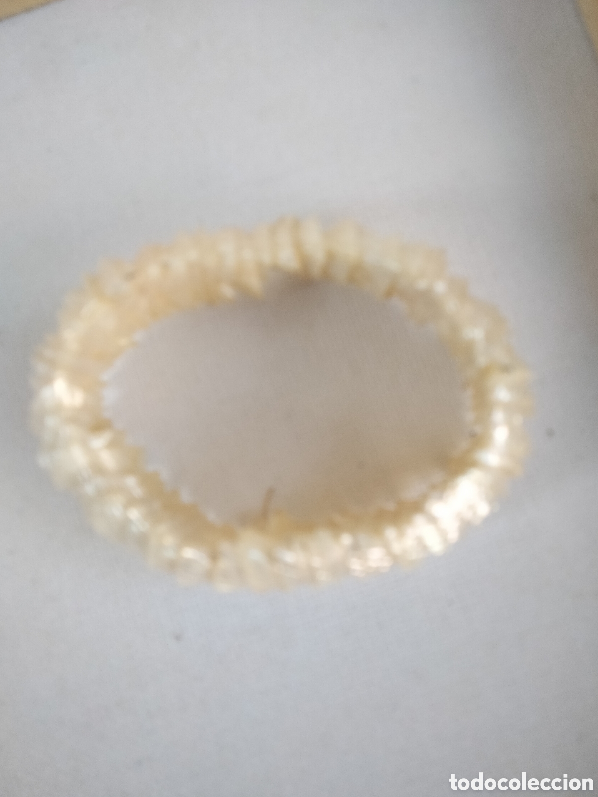 Joyeria: Fina pulsera de conchas de nacar madreperla - Foto 3