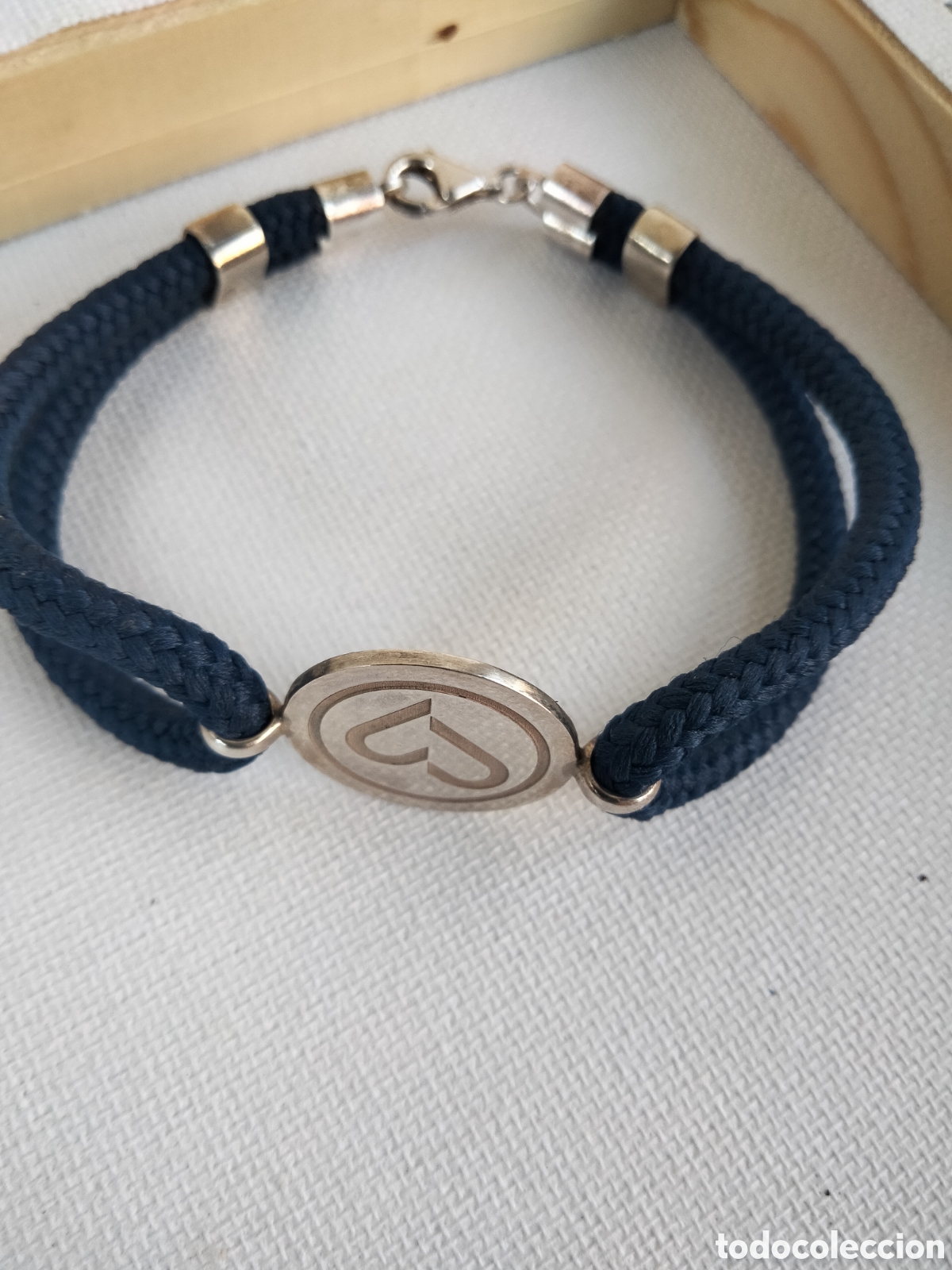 Joyeria: Elegante pulsera de dise&ntilde;o en plata con dije coraz&oacute;n - Foto 6