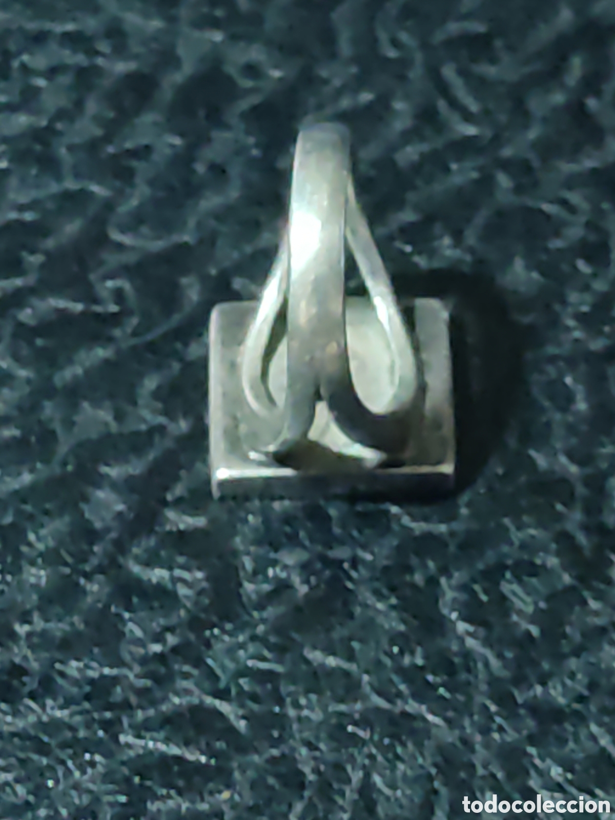Joyeria: Anillo de plata contrastada y turquesa. - Foto 5