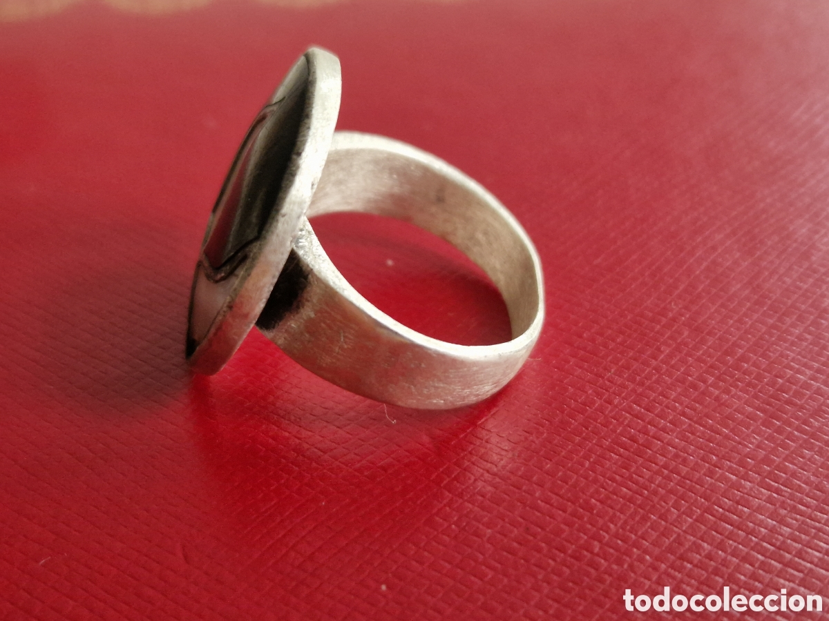 Joyeria: ANILLO DE PLATA DE LEY Y NACAR - Foto 3