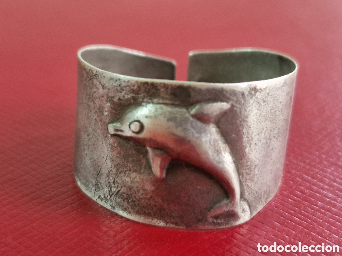 Joyeria: ANILLO DE PLATA DE LEY DELFIN - Foto 3
