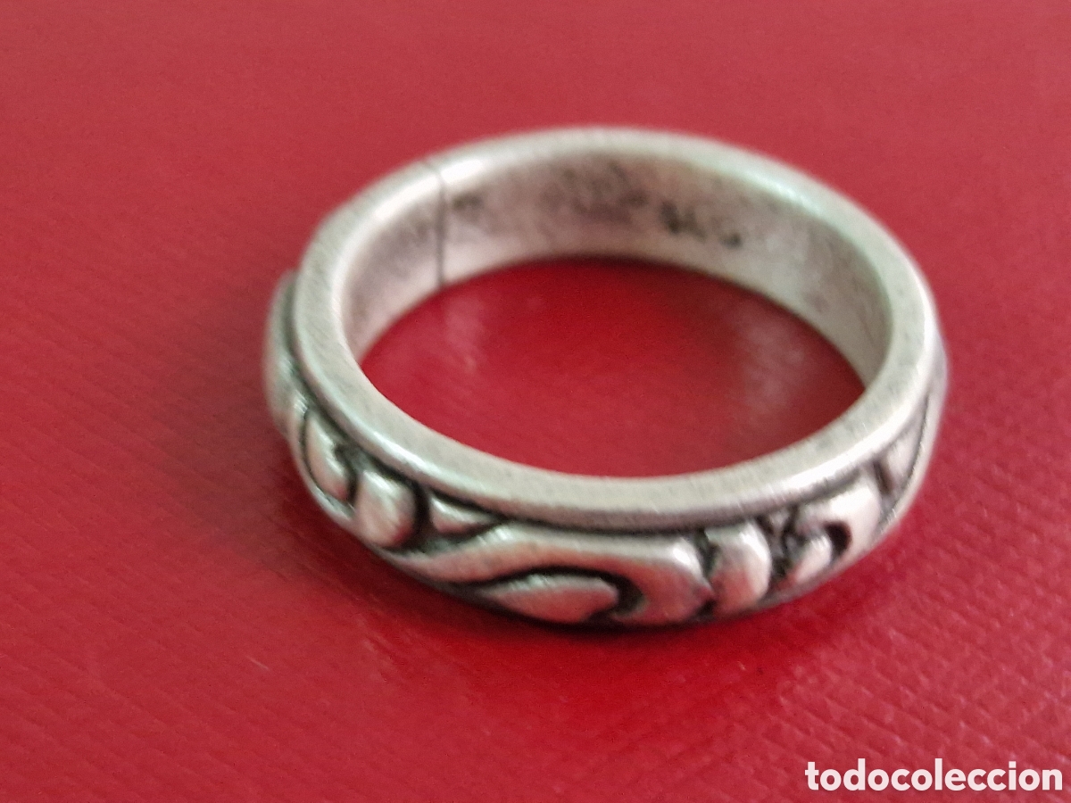 Joyeria: ANILLO DE PLATA DE LEY CONTRASTES - Foto 4