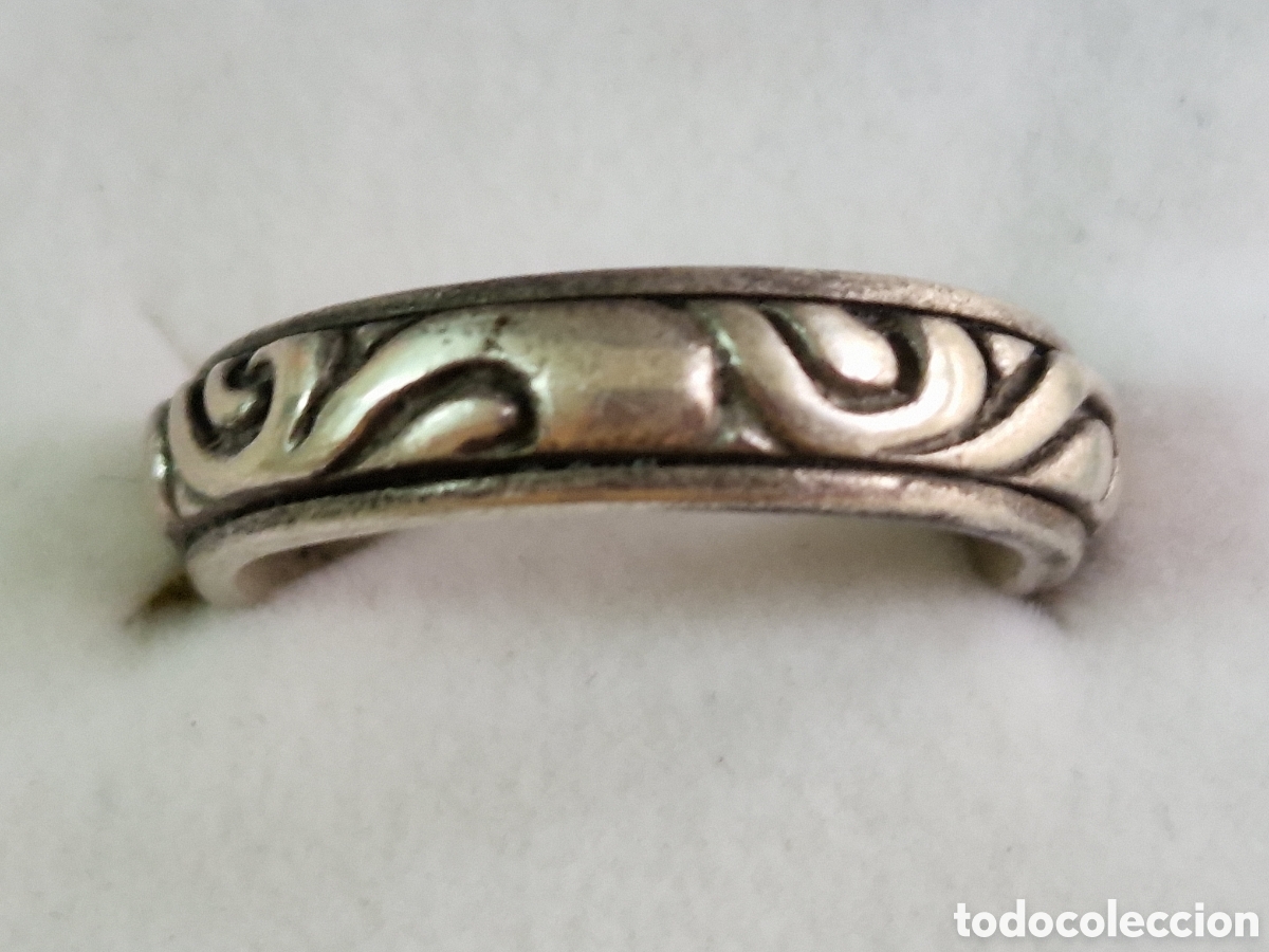 Joyeria: ANILLO DE PLATA DE LEY CONTRASTES - Foto 1
