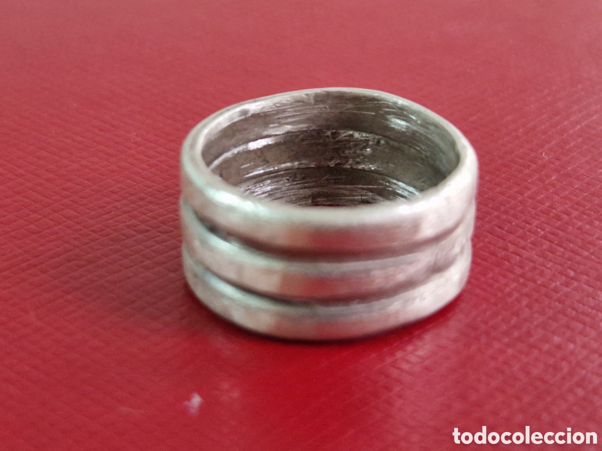 Joyeria: ANILLO DE PLATA DE LEY CONTRASTES - Foto 2