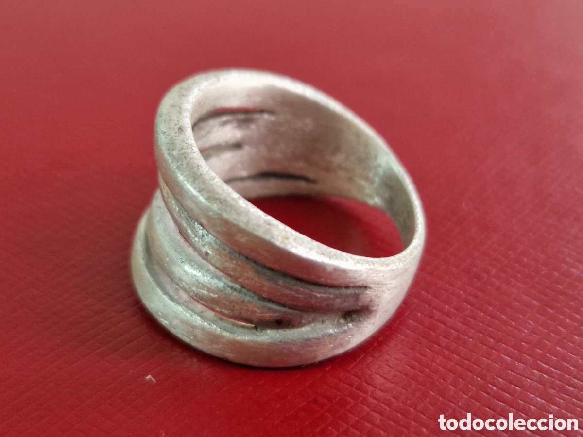 Joyeria: ANILLO DE PLATA DE LEY CONTRASTES - Foto 2