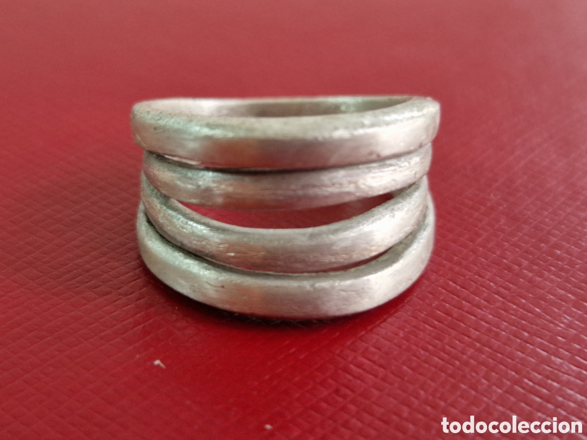 Joyeria: ANILLO DE PLATA DE LEY CONTRASTES - Foto 1