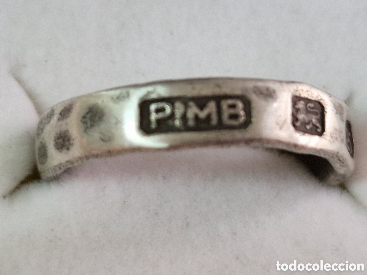 Joyeria: ANILLO DE PLATA DE LEY CONTRASTES - Foto 2