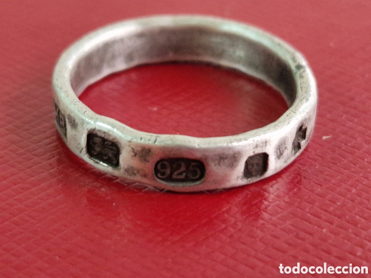Joyeria: ANILLO DE PLATA DE LEY CONTRASTES - Foto 4