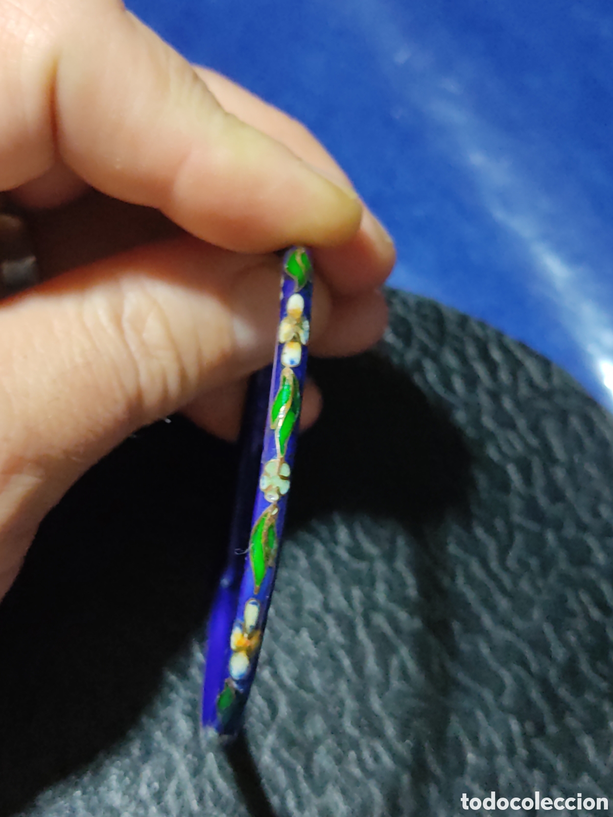 Joyeria: Pulsera esmaltada, cloisonne. - Foto 1
