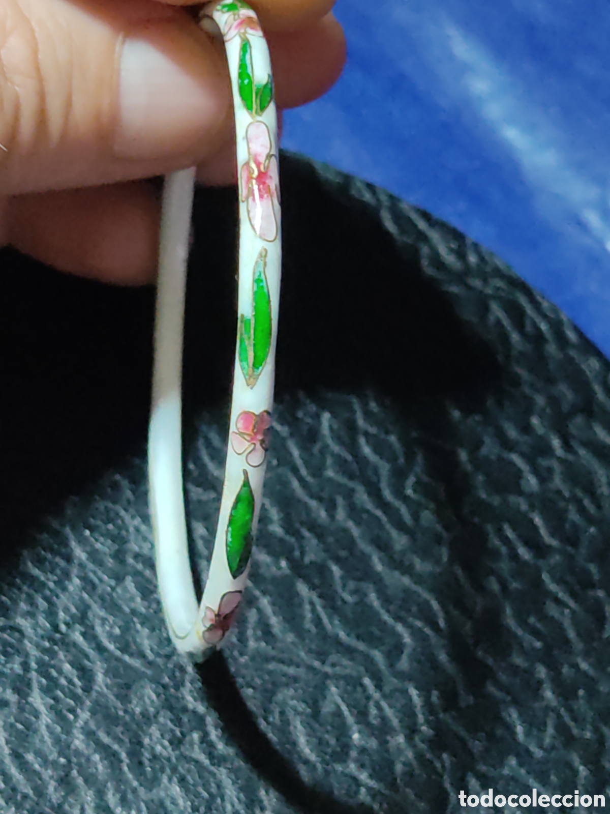 Joyeria: Pulsera esmaltada,cloisonne - Foto 1