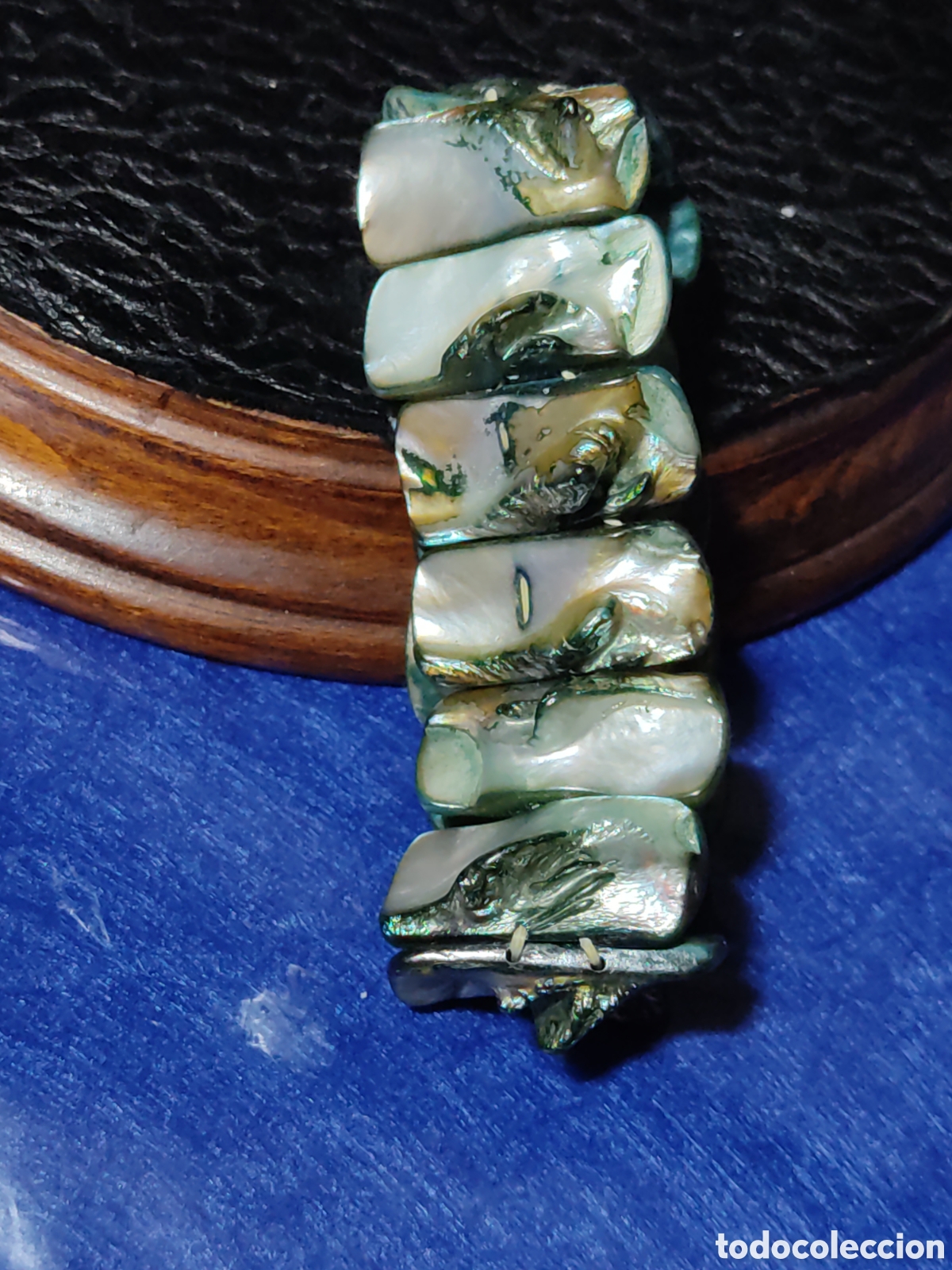 Joyeria: Pulsera de n&aacute;car, &Aacute;valon.vintage. - Foto 2