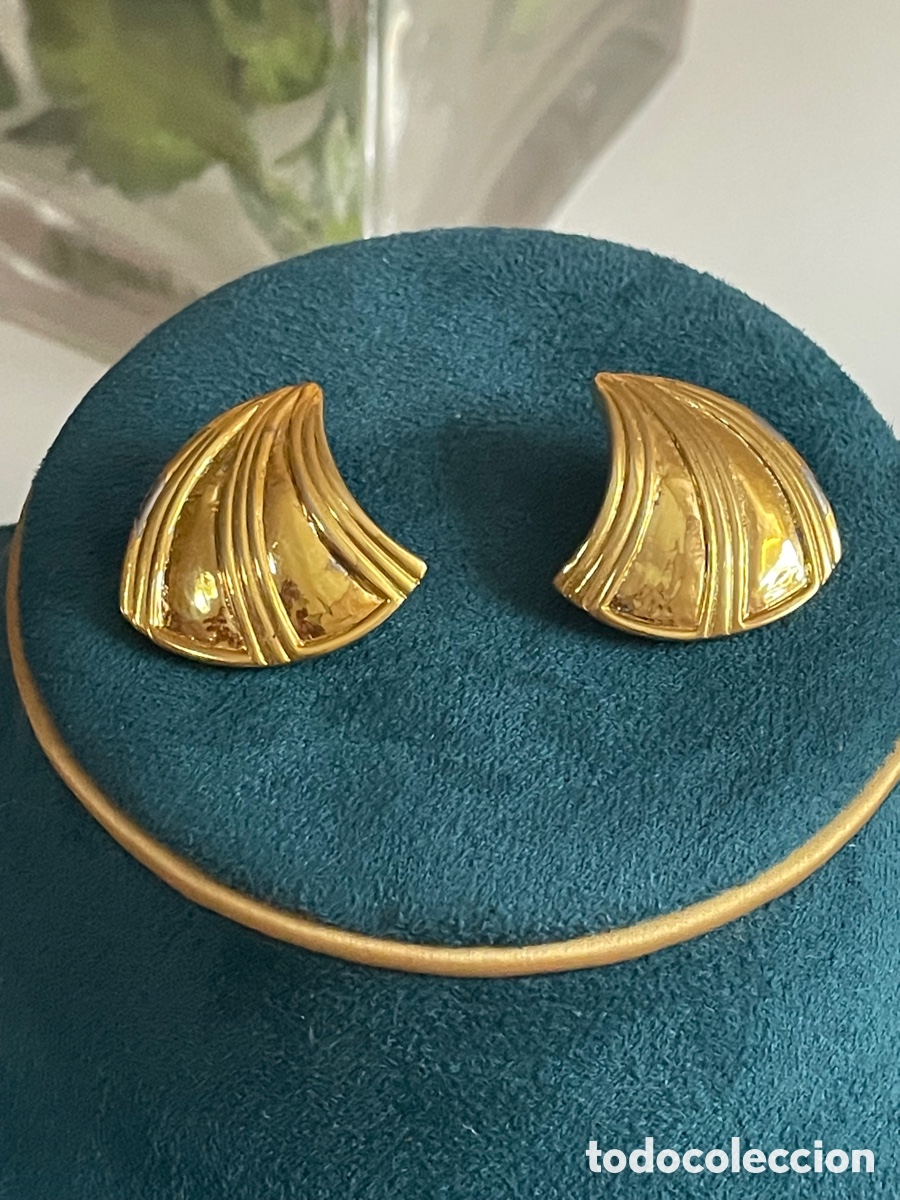 Joyeria: Pendientes vintage dorados - Foto 1