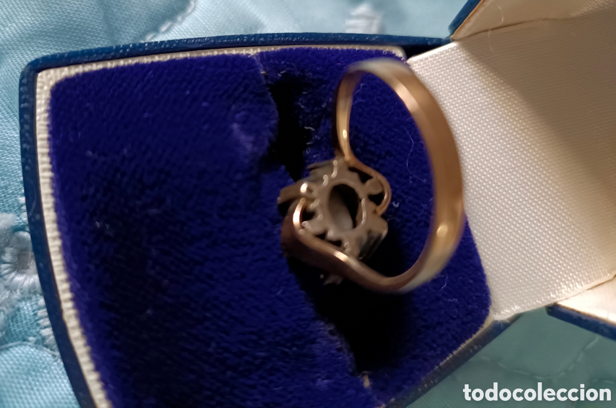 Joyeria: Anillo con el zafiro estrella azul - Foto 3