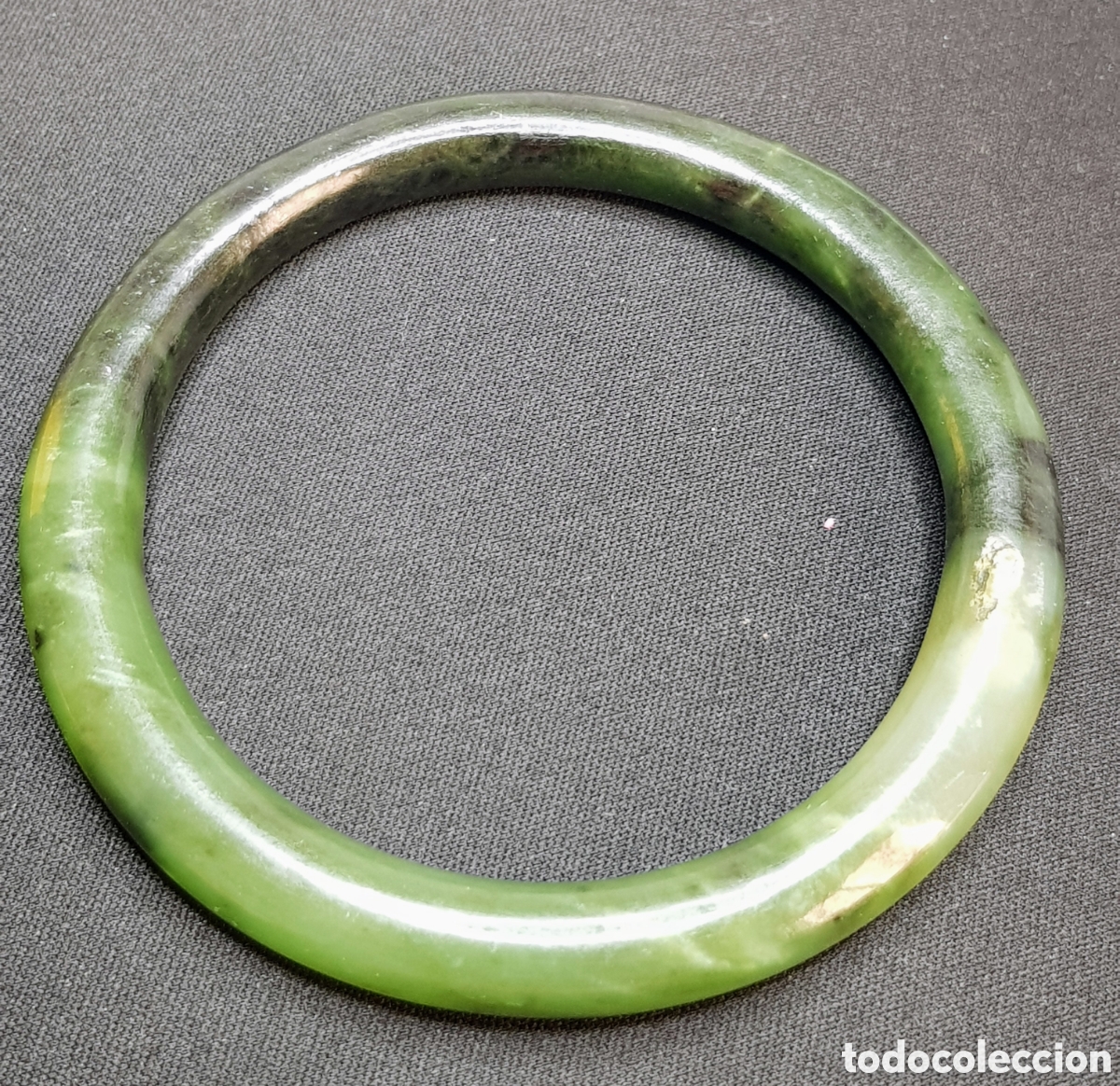 Joyeria: Pulsera aro JADE VERDE BICOLOR TAILANDIA - Foto 2