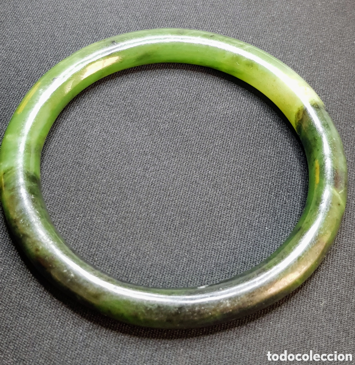 Joyeria: Pulsera aro JADE VERDE BICOLOR TAILANDIA - Foto 3