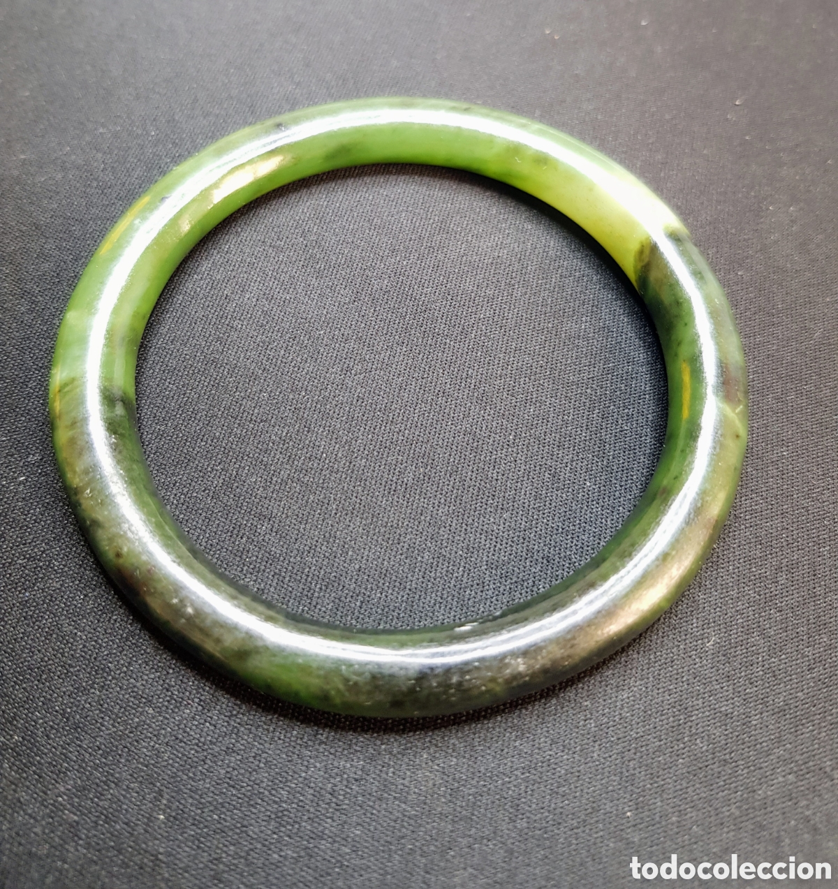 Joyeria: Pulsera aro JADE VERDE BICOLOR TAILANDIA - Foto 1