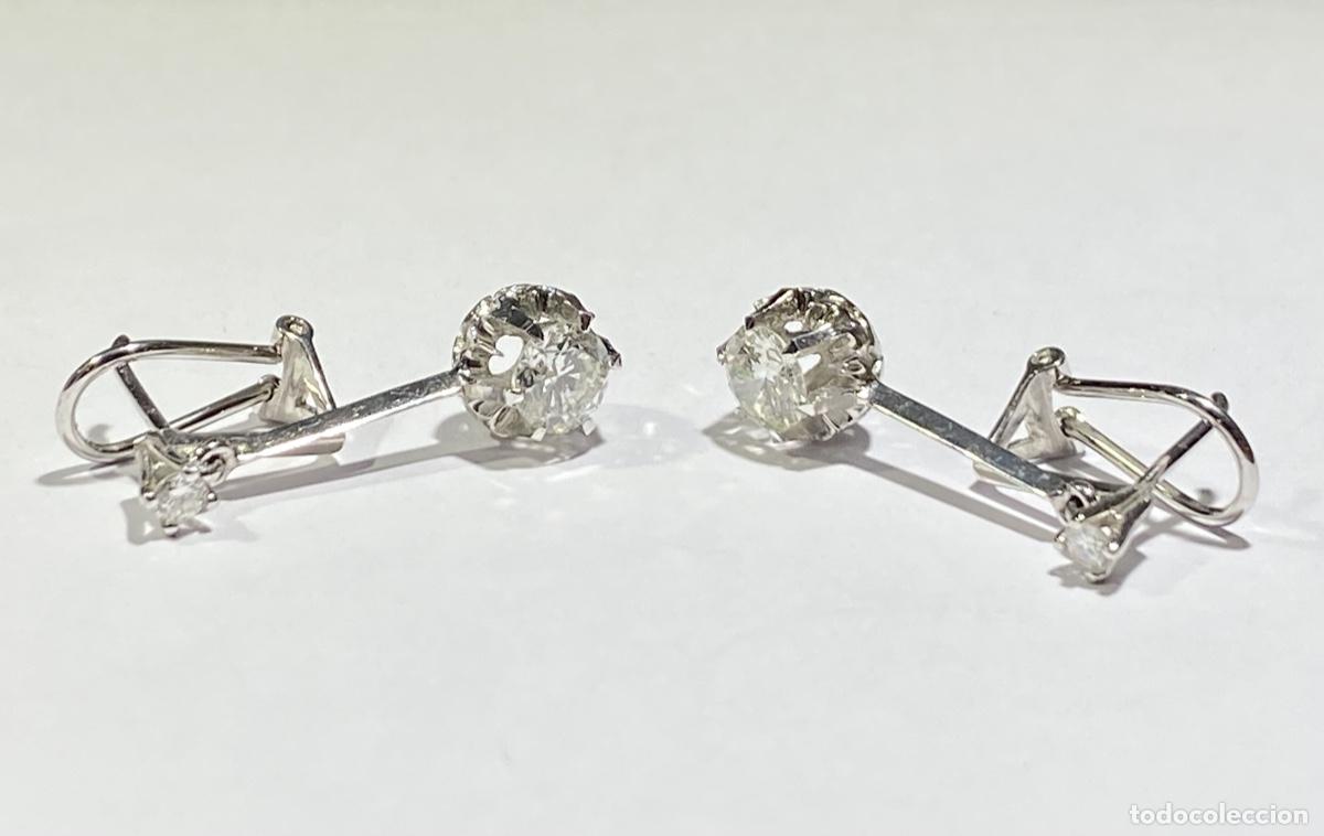 Joyeria: Pendientes de oro con diamantes - Foto 5