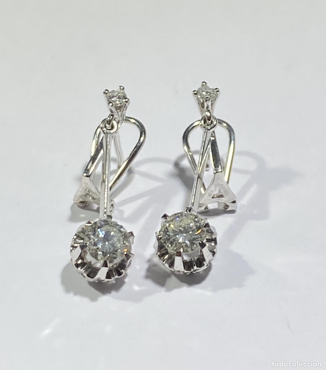 Joyeria: Pendientes de oro con diamantes - Foto 7