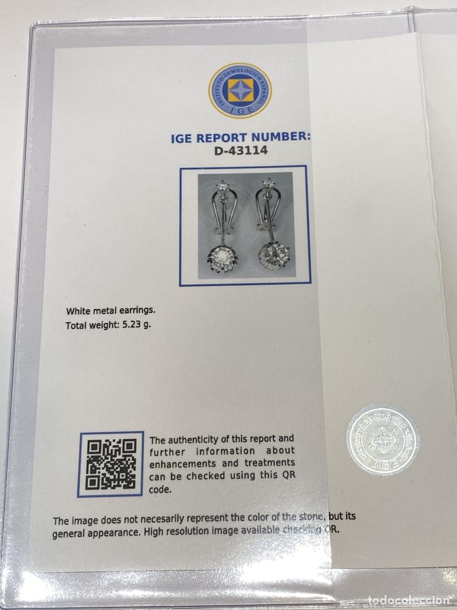 Joyeria: Pendientes de oro con diamantes - Foto 2