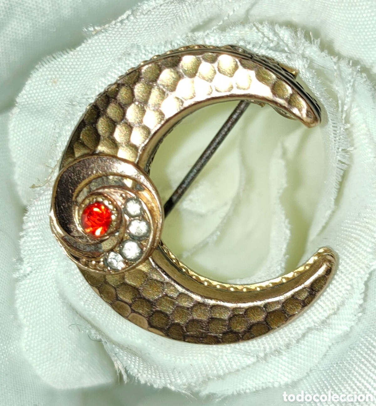Joyeria: BROCHE MODERNISTA LUNA CRECIENTE - Foto 1