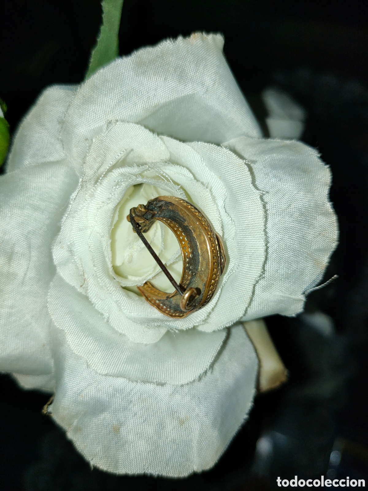Joyeria: BROCHE MODERNISTA LUNA CRECIENTE - Foto 3