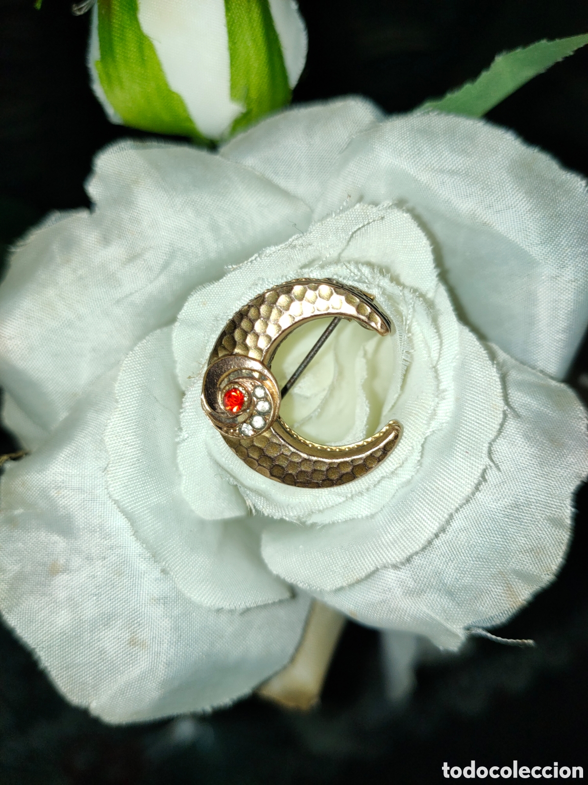 Joyeria: BROCHE MODERNISTA LUNA CRECIENTE - Foto 7