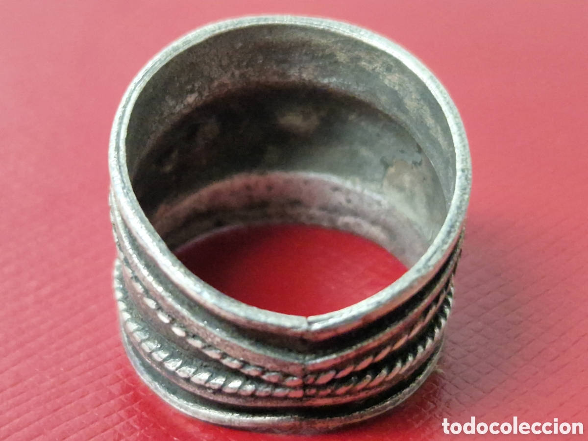 Joyeria: ANILLO DE PLATA DE LEY CONTRASTES - Foto 4