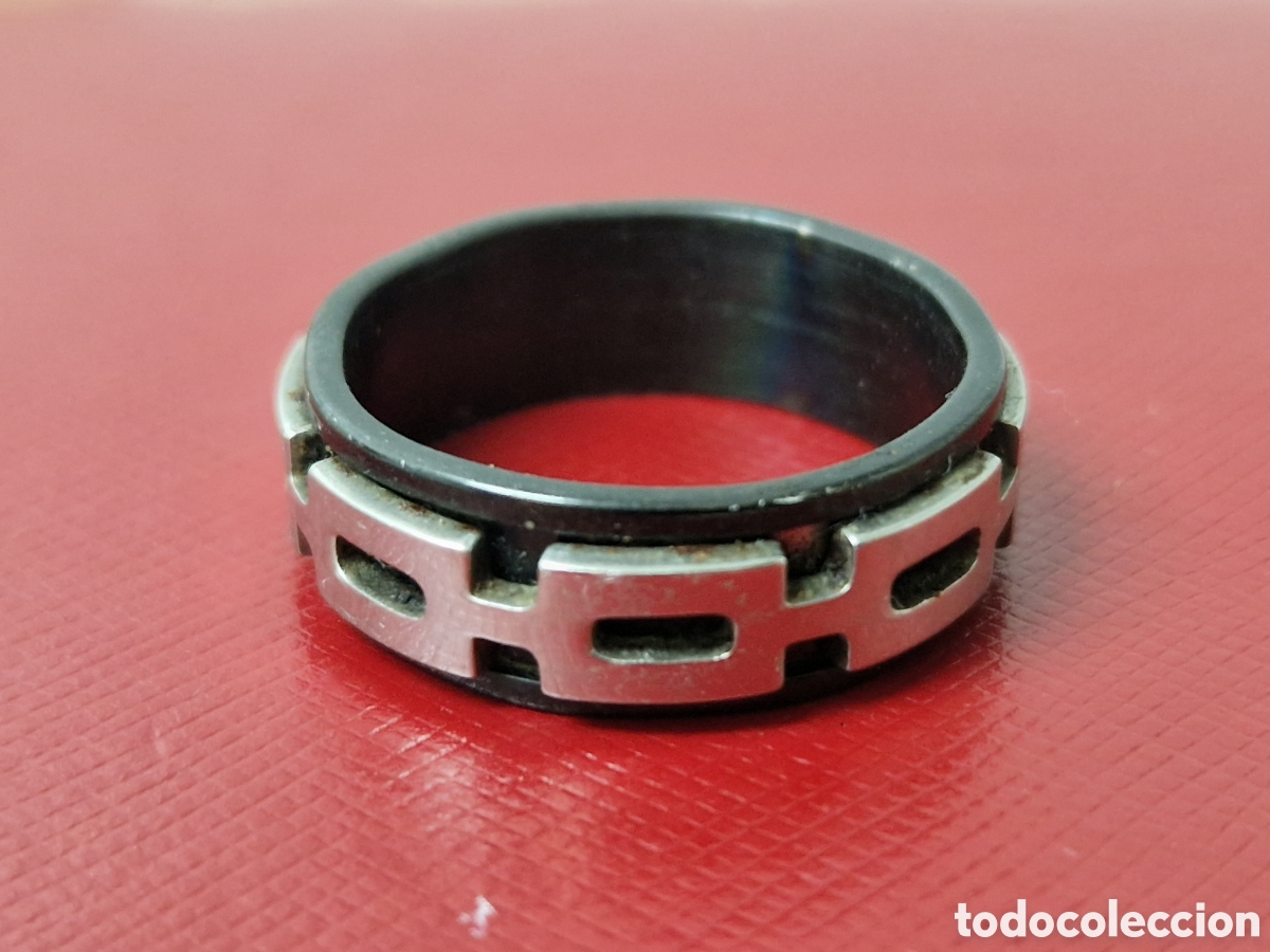 Joyeria: BONITO ANILLO EN ACERO 2 COLORES - Foto 4