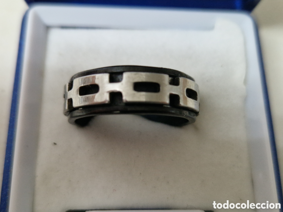 Joyeria: BONITO ANILLO EN ACERO 2 COLORES - Foto 1