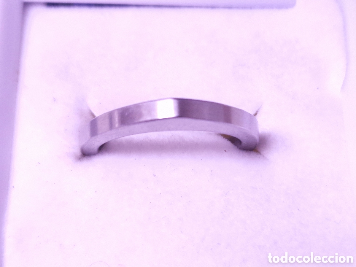 Joyeria: FINO ANILLO DE ACERO MARCA BREIL - Foto 3