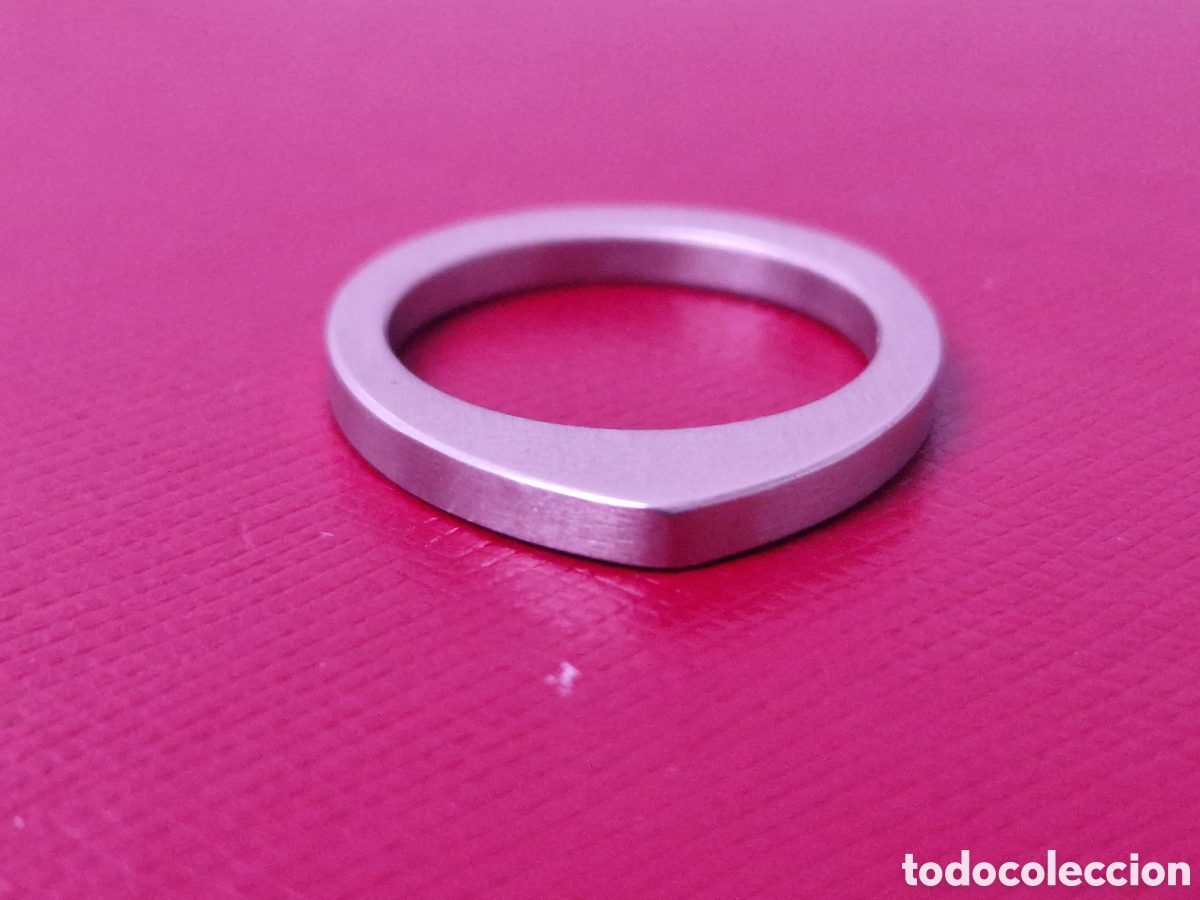 Joyeria: FINO ANILLO DE ACERO MARCA BREIL - Foto 4
