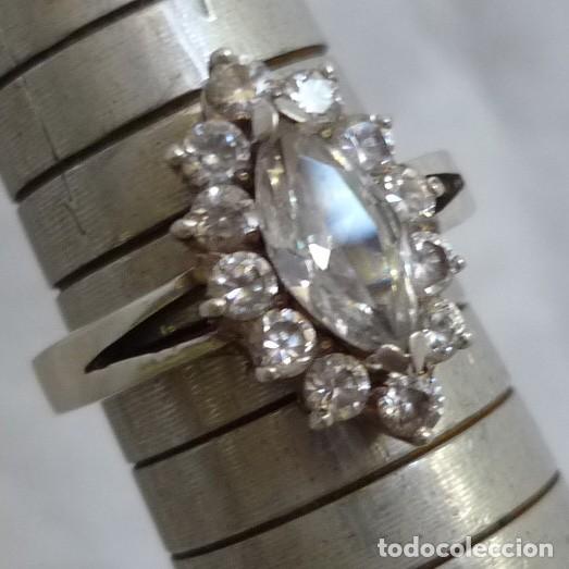 Joyeria: Anillo de plata 925 con circonitas - Foto 3