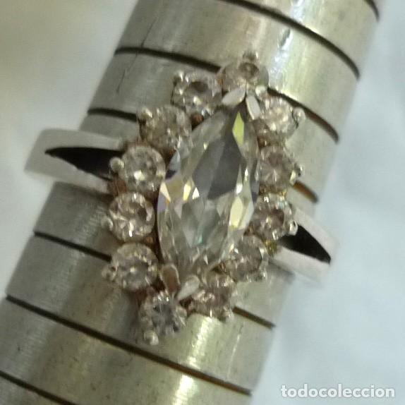 Joyeria: Anillo de plata 925 con circonitas - Foto 5