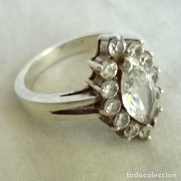 Joyeria: Anillo de plata 925 con circonitas - Foto 6