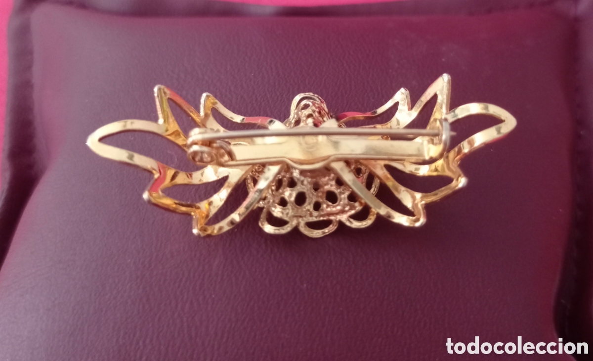 Joyeria: ⚜️ BONITO BROCHE VINTAGE PARA MANT&Oacute;N - Foto 3