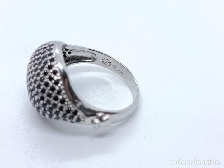 Joyeria: Espectacular anillo de lujo en plata de ley contrastada de la prestigiosa marca GHOST - Foto 7