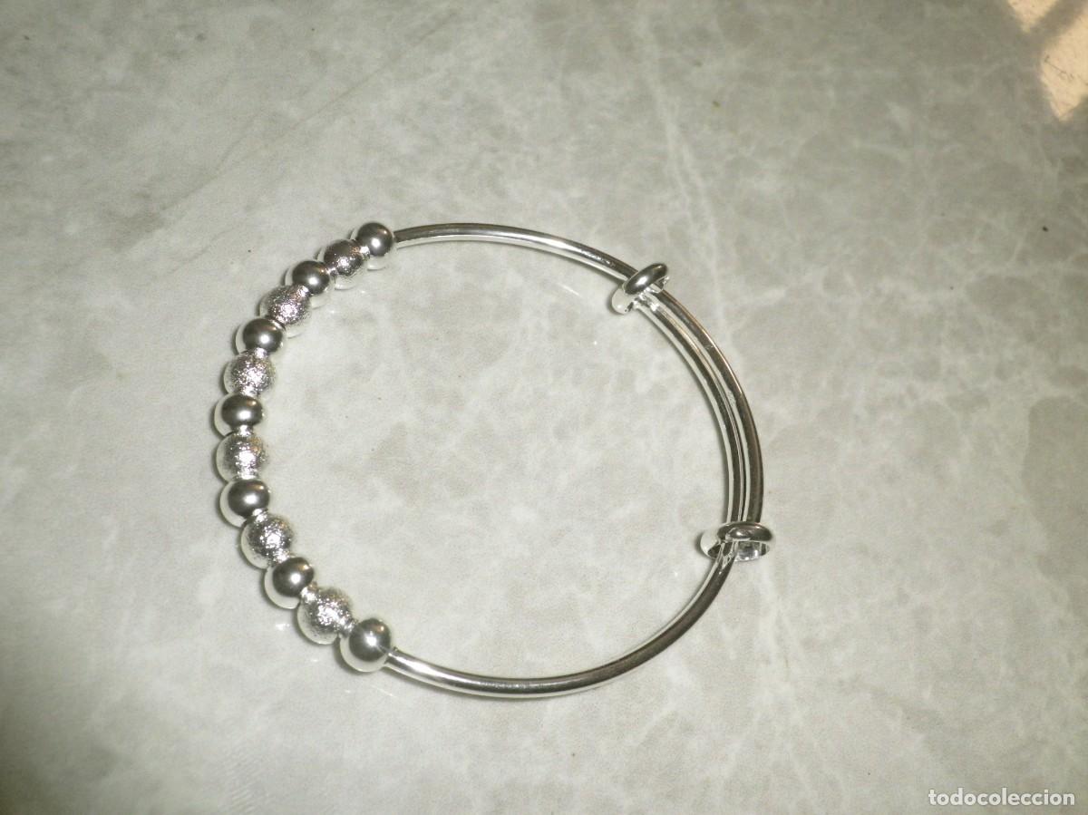 Joyeria: PRECIOSISIMA PULSERA DE PLATA DE LEY 925 AJUSTABLE - Foto 3