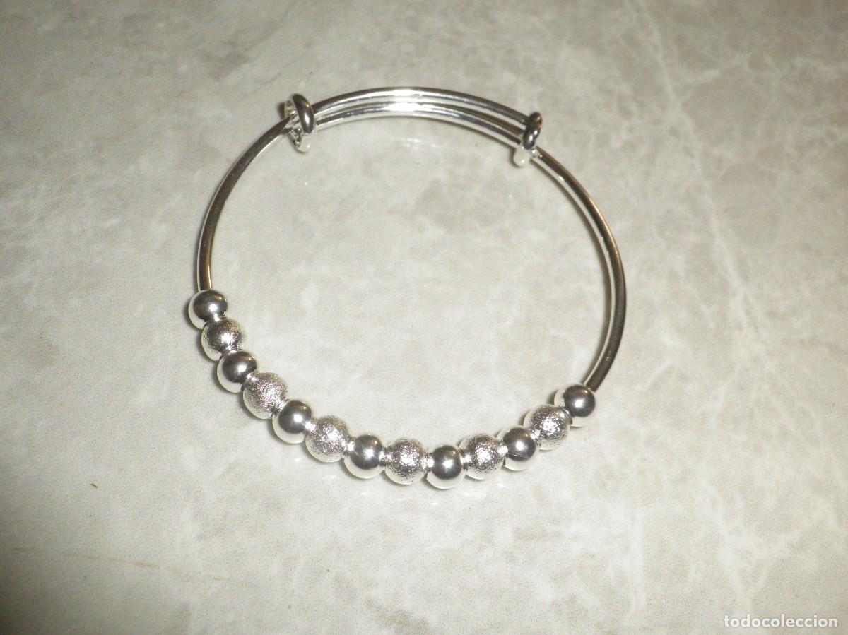 Joyeria: PRECIOSISIMA PULSERA DE PLATA DE LEY 925 AJUSTABLE - Foto 4