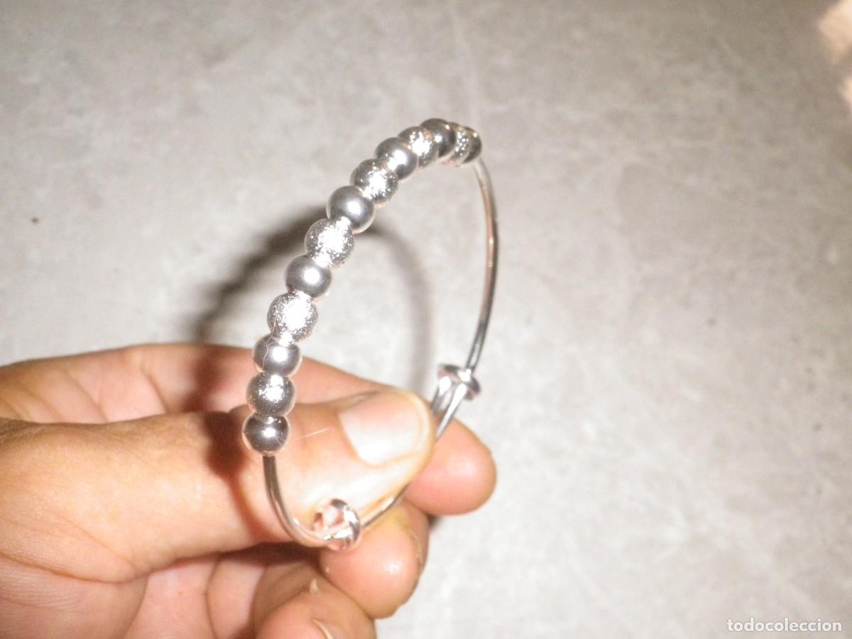 Joyeria: PRECIOSISIMA PULSERA DE PLATA DE LEY 925 AJUSTABLE - Foto 5