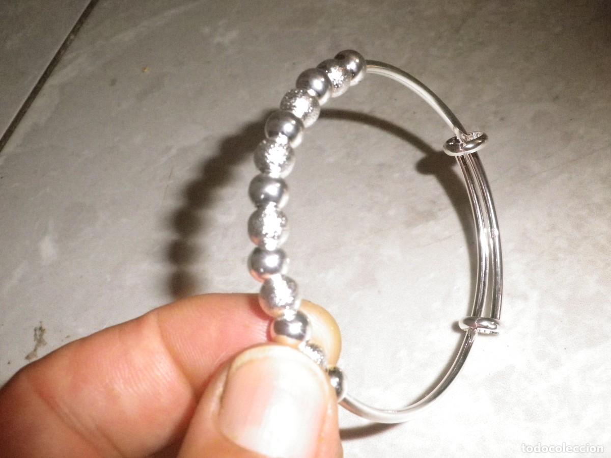 Joyeria: PRECIOSISIMA PULSERA DE PLATA DE LEY 925 AJUSTABLE - Foto 10