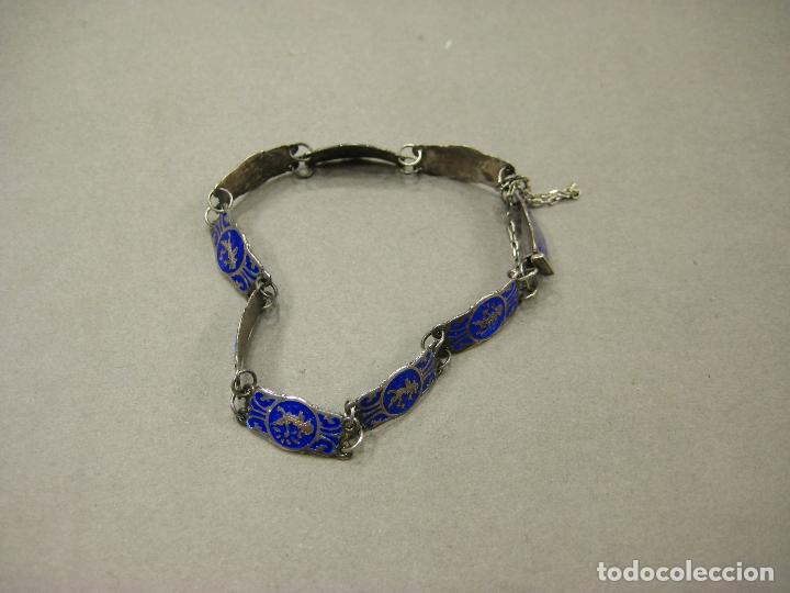 Joyeria: PULSERA DE PLATA Y ESMALTES. STERLING SILVER - Foto 1