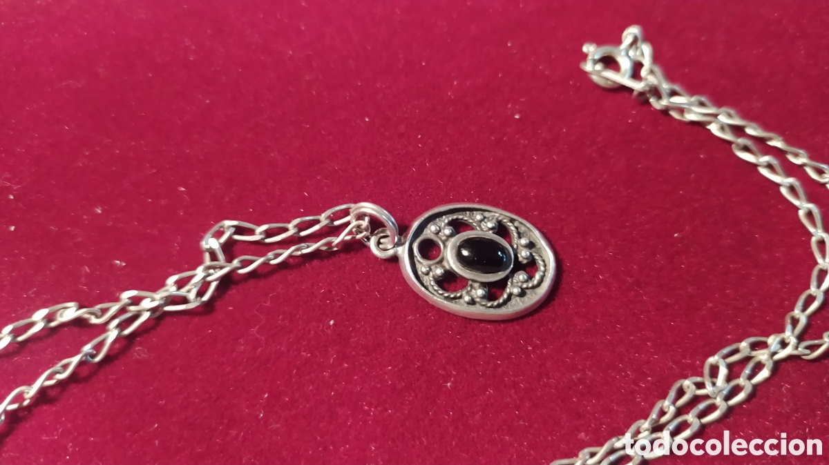 Joyeria: Colgante plata y azabache - Foto 2