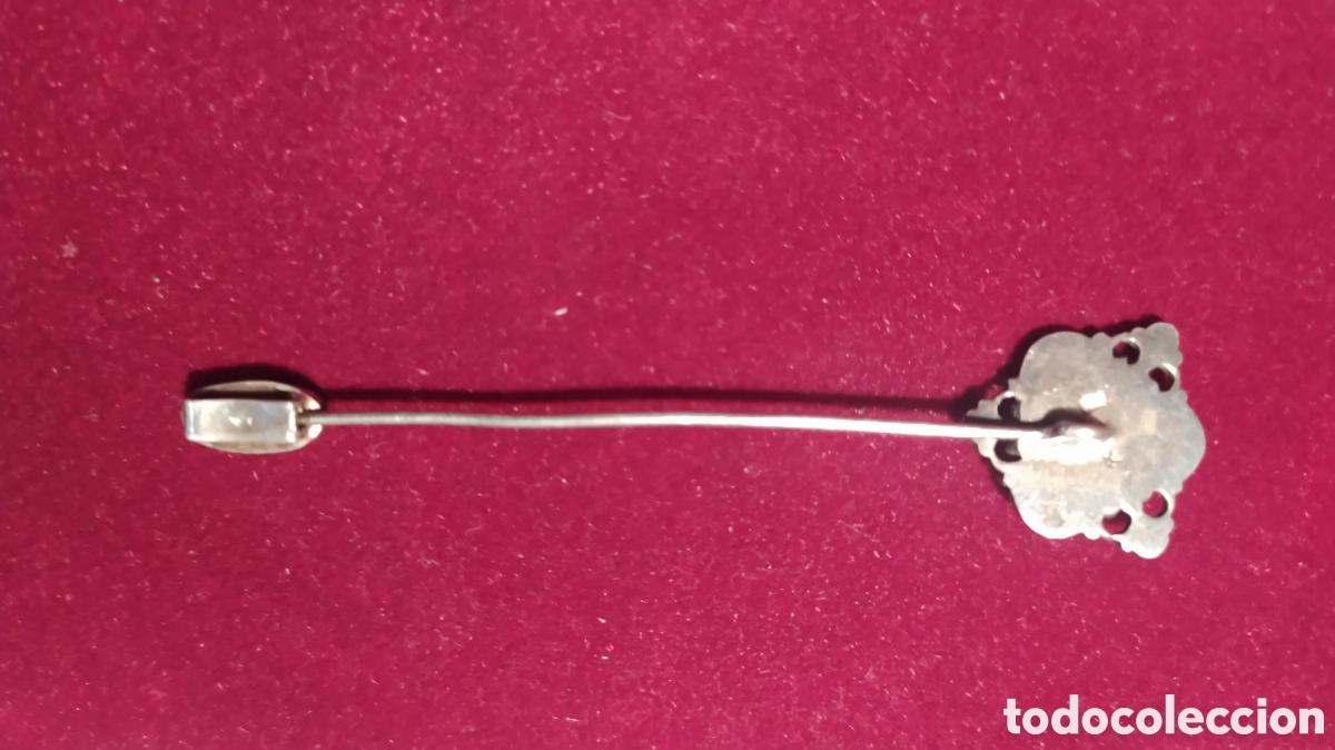 Joyeria: Alfiler de plata y azabache - Foto 3