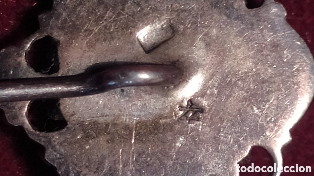 Joyeria: Alfiler de plata y azabache - Foto 4