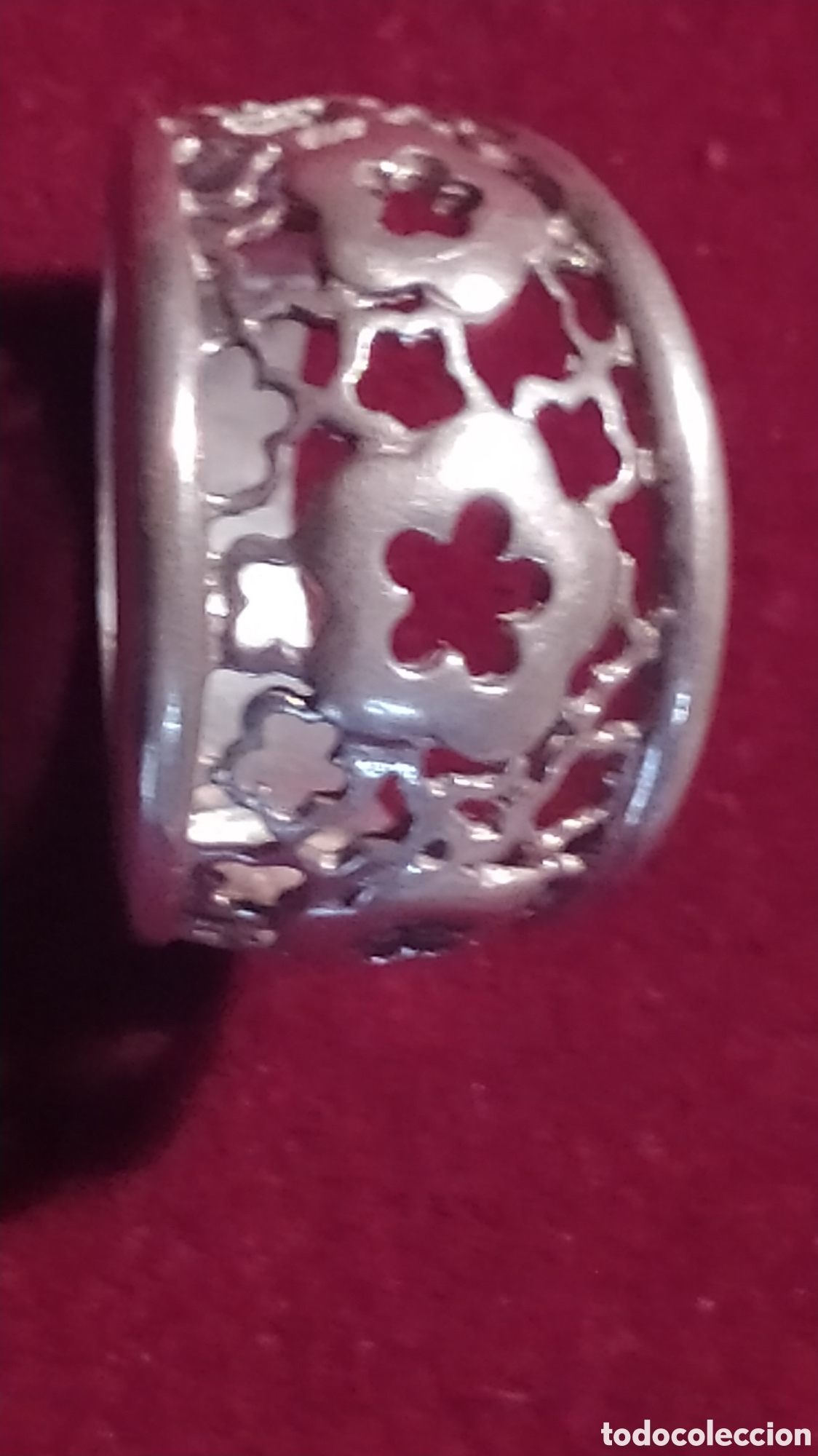 Joyeria: Anillo plata de ley flores - Foto 2